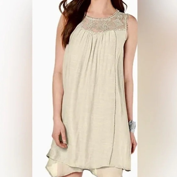Style&co‎ Boho Gauze Handkerchief Hem Dress NWT – Petite Small - Picture 2 of 10
